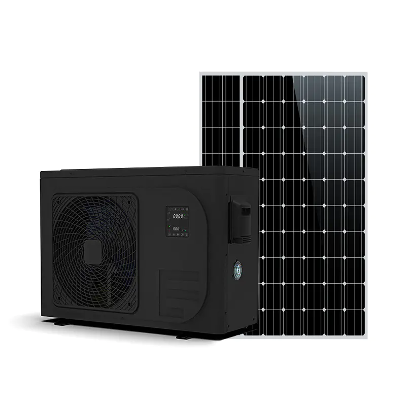 Innovativ varmepumpe -teknologi fører den nye tendens til swimmingpoolopvarmning - Solar Swimming Pool Heat Pump (Hybrid AC/DC) løser energiforbrugsproblemet